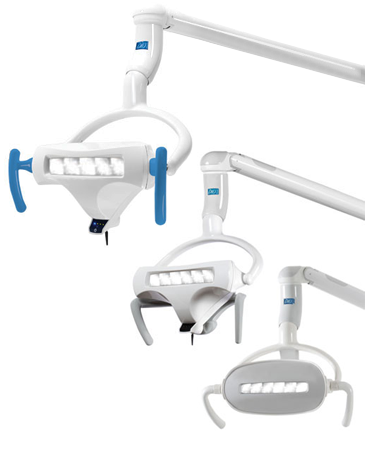 What are the uses of different kind of dental lamps?